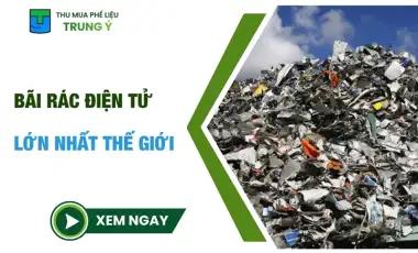 Bãi rác điện tử lớn nhất thế giới