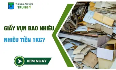 Giấy vụn bao nhiêu tiền 1kg?