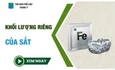 Khối lượng riêng của sắt