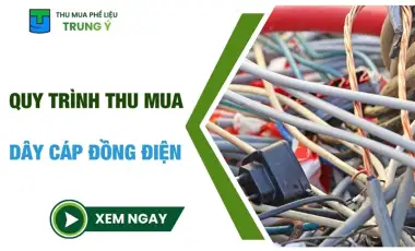 Quy trình thu mua dây cáp đồng điện