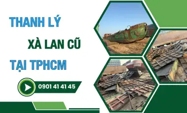 Thanh lý xà lan cũ