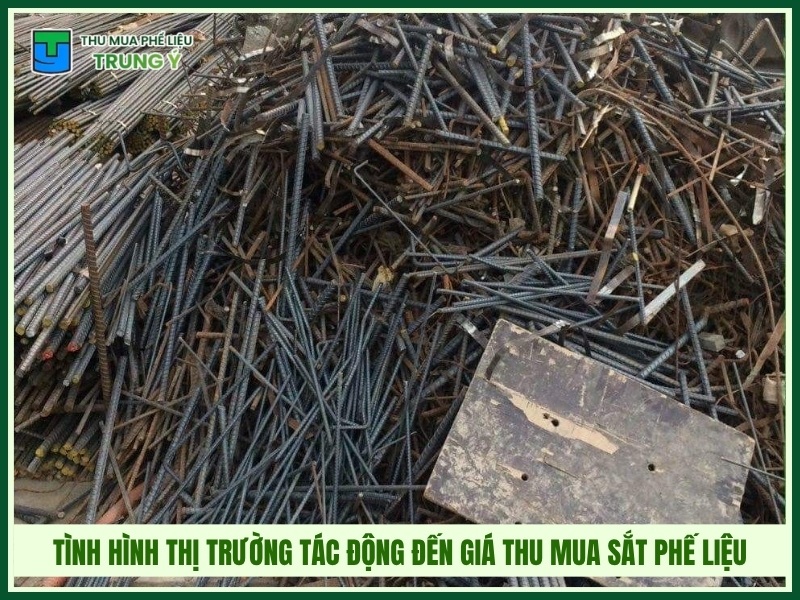 Tình hình thị trường tác động đến giá thu mua sắt phế liệu