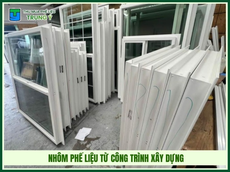 nhôm phế liệu từ Công trình xây dựng