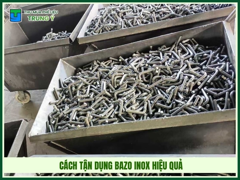 Cách tận dụng bazo inox hiệu quả