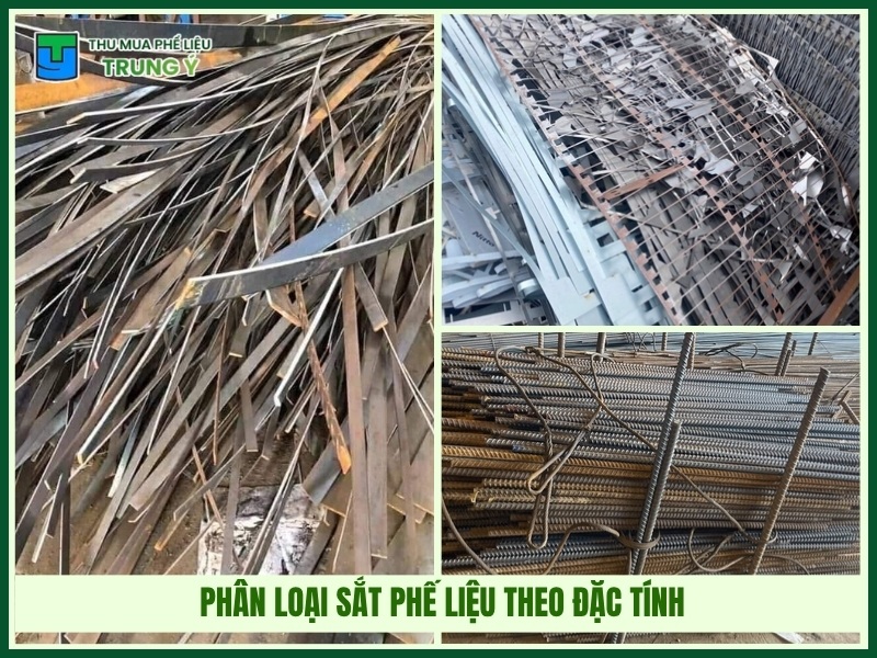 Phân loại sắt phế liệu theo đặc tính