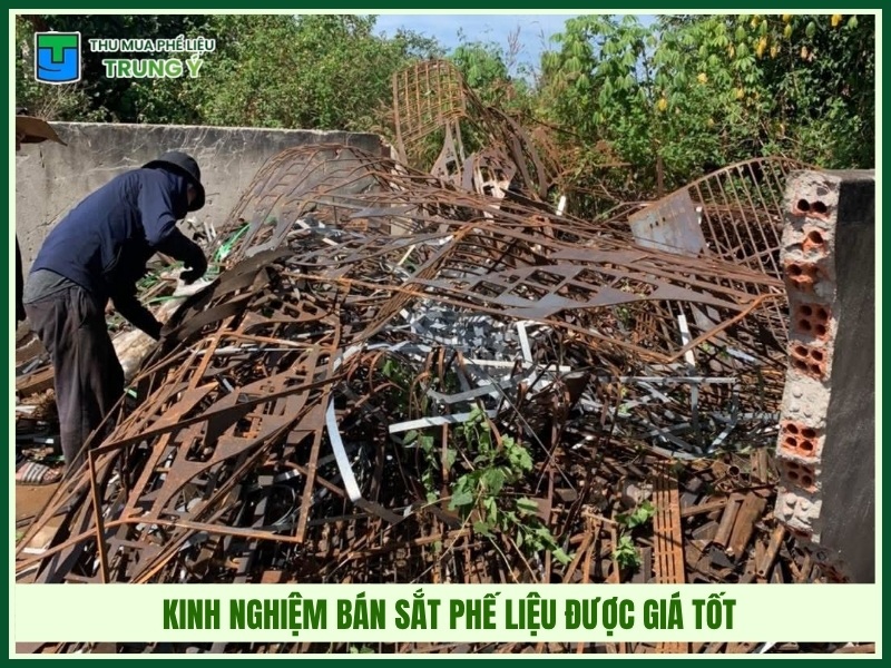 Kinh nghiệm bán sắt phế liệu được giá tốt