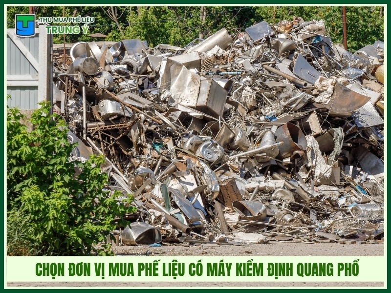 Chọn đơn vị có máy kiểm định quang phổ