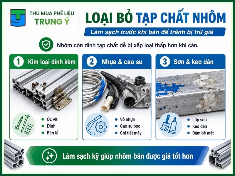 Loại bỏ tạp chất nhôm