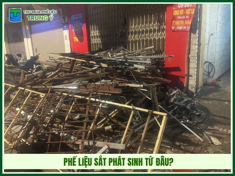 Phế liệu sắt phát sinh từ đâu?