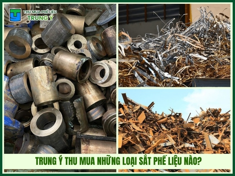 Trung Ý thu mua những loại sắt phế liệu nào?