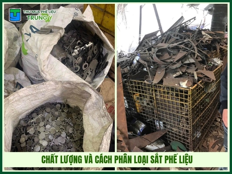 Chất lượng và cách phân loại sắt phế liệu
