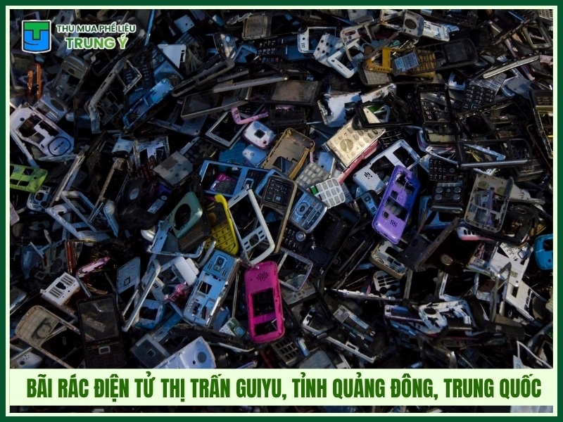 bãi rác điện tử Thị trấn Guiyu, tỉnh Quảng Đông, Trung Quốc