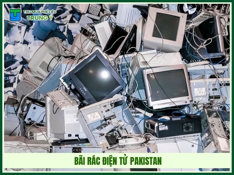 bãi rác điện tử Pakistan