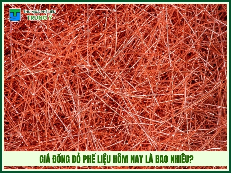 Giá đồng đỏ phế liệu hôm nay là bao nhiêu?