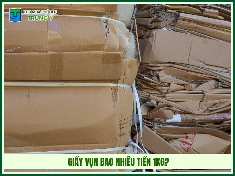 Giấy vụn bao nhiêu tiền 1kg?