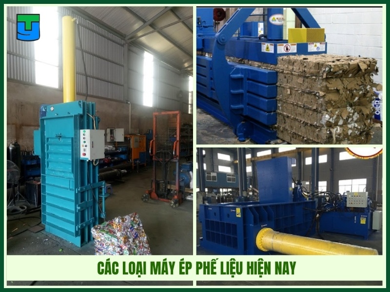 Các loại máy ép phế liệu hiện nay