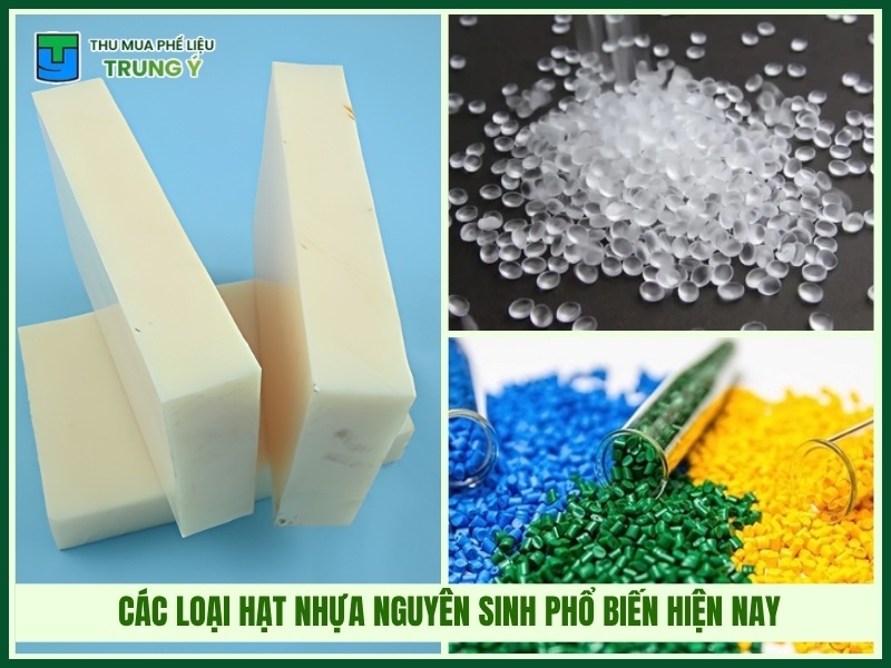 Các loại hạt nhựa nguyên sinh phổ biến hiện nay