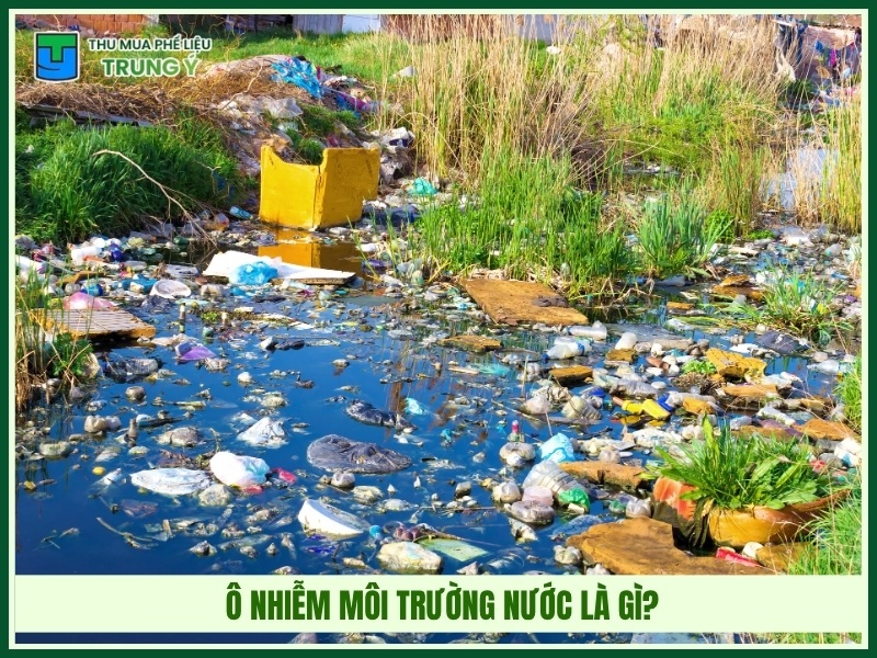 Ô nhiễm môi trường nước là gì?