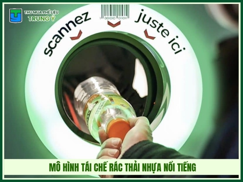 Một số mô hình tái chế rác thải nhựa nổi tiếng