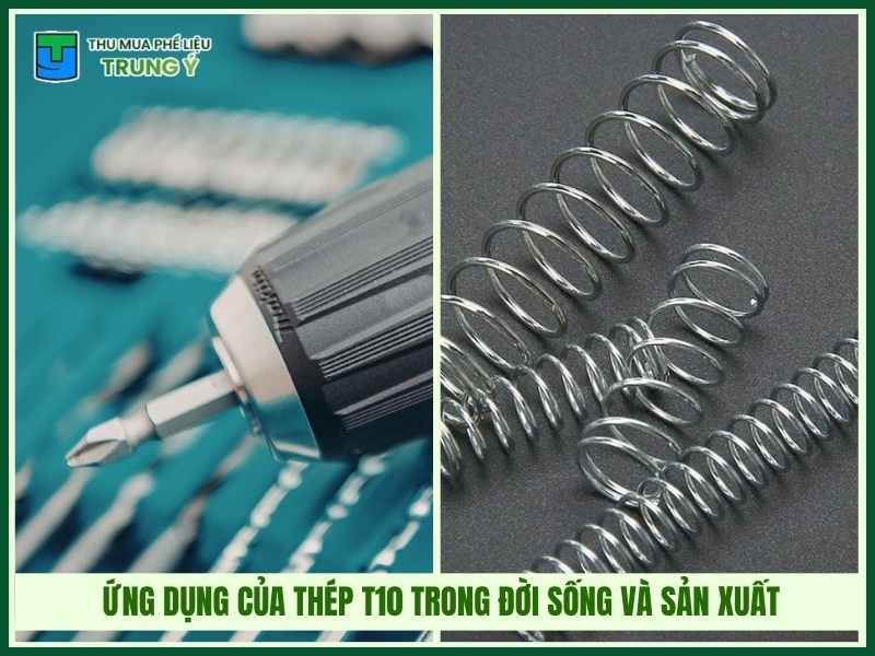 Ứng dụng của thép T10 trong đời sống và sản xuất