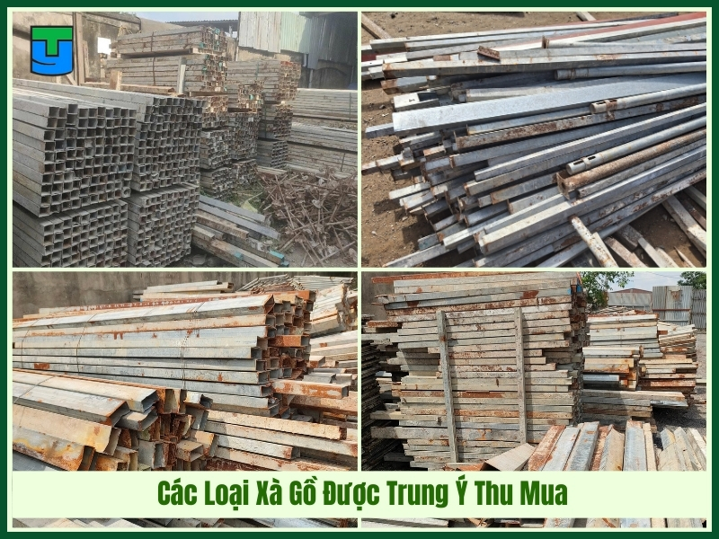 Các loại xà gồ cũ được Thu Mua Phế Liệu Trung Ý thu mua