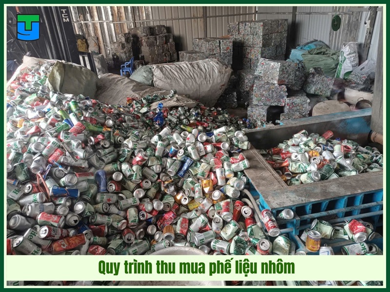 Quy trình 6 bước thu mua phế liệu nhôm tại Phế Liệu Trung Ý