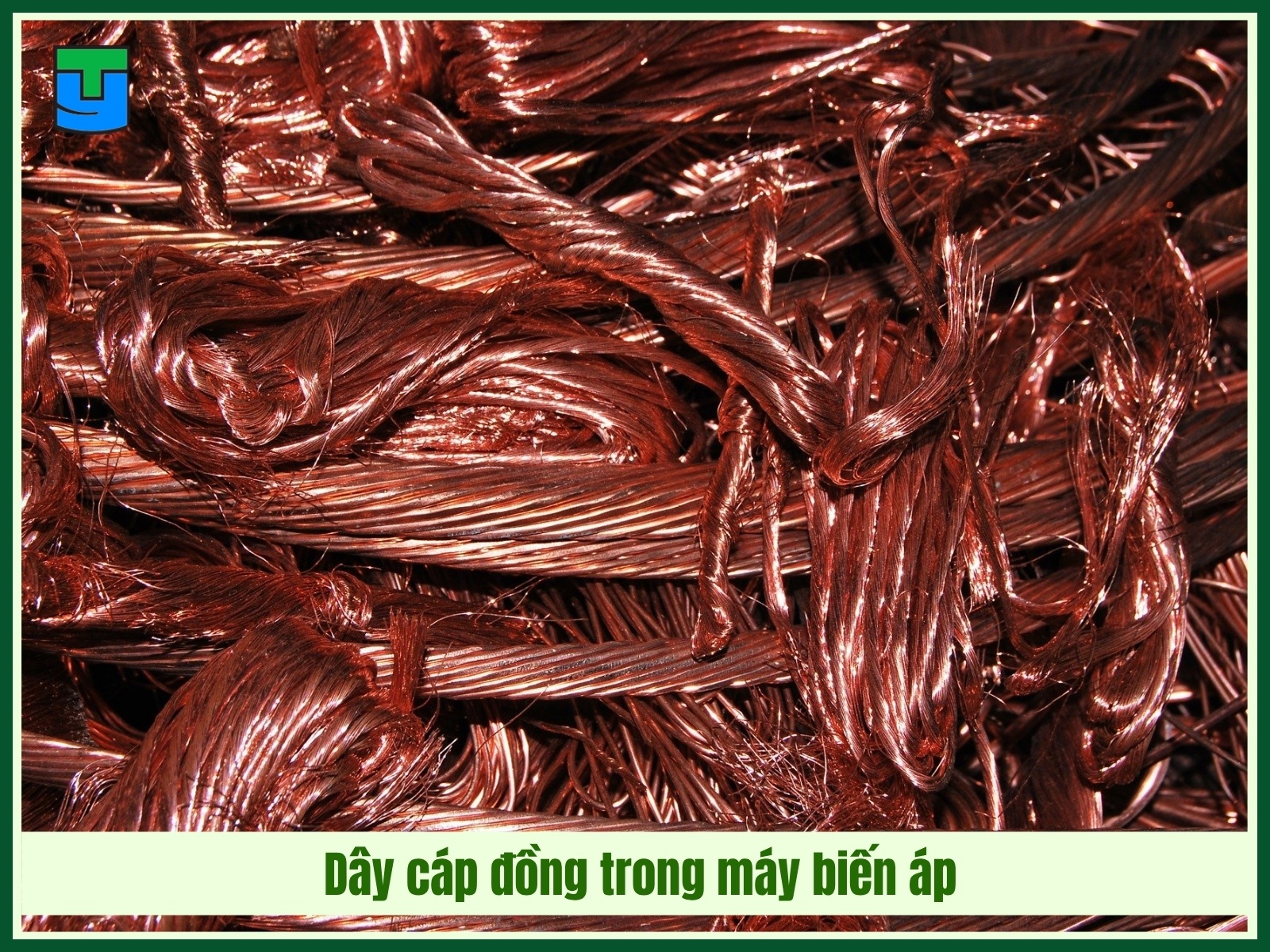 Day cap dong trong may bien ap