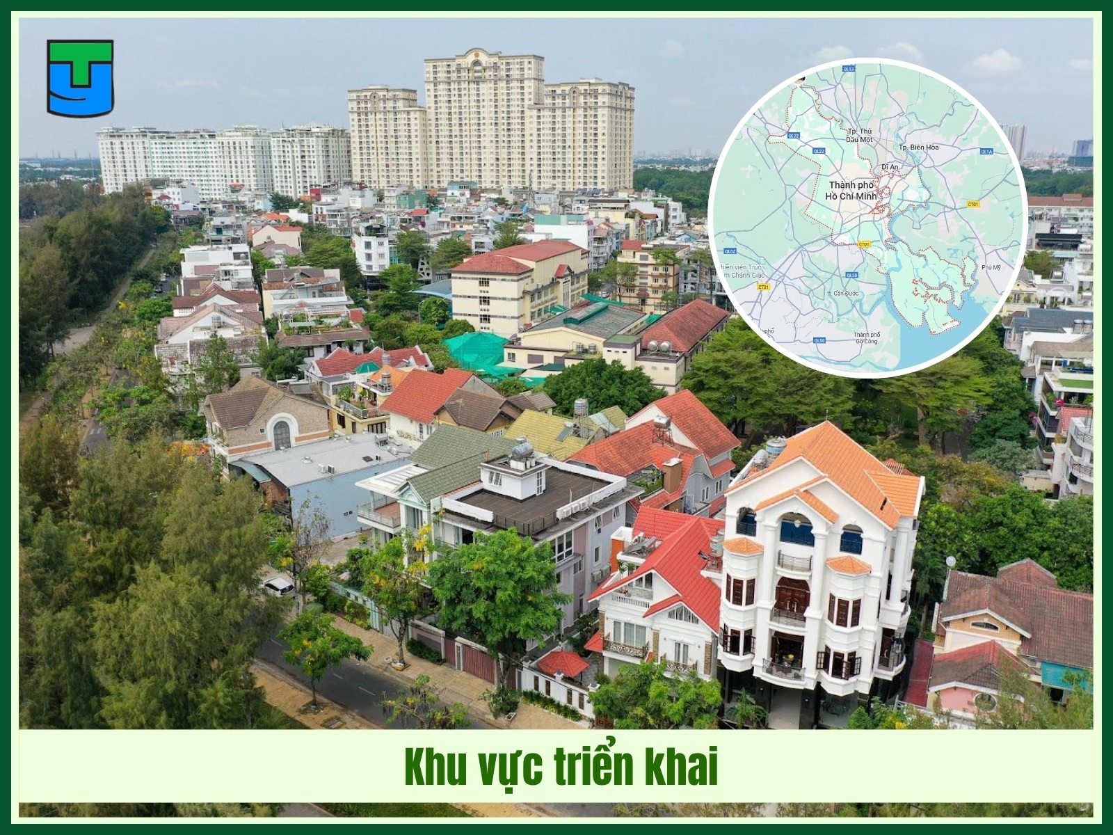 Khu vuc trien khai