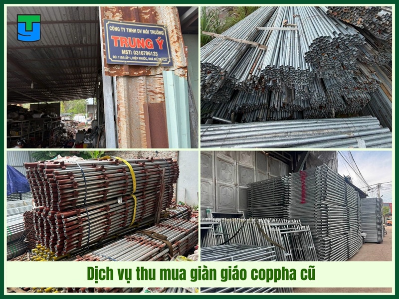Vì sao nên lựa chọn dịch vụ thu mua giàn giáo coppha cũ tại Phế Liệu Trung Ý?