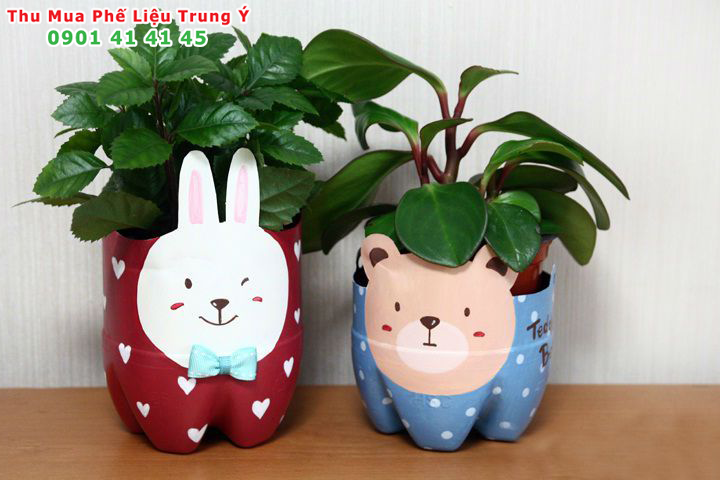 Y tuong tai che rac thai nhua tai nha
