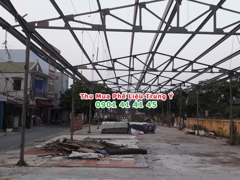 Giá thu mua tháo dỡ nhà xưởng cũ giá tốt tại TPHCM Trung Ý