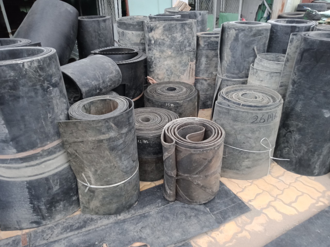 thu mua băng tải cao su các loại giá cao