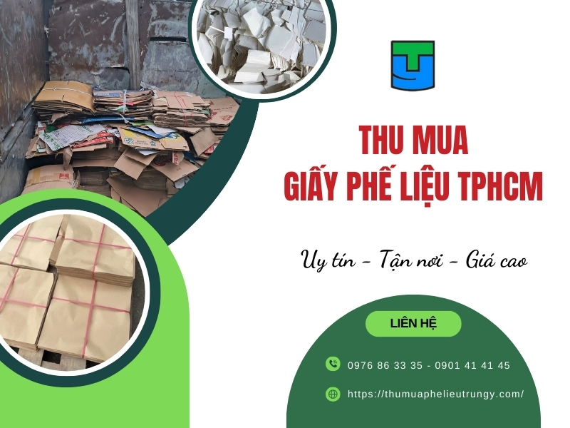 cong ty thu mua giay phe lieu tphcm tan noi gia cao