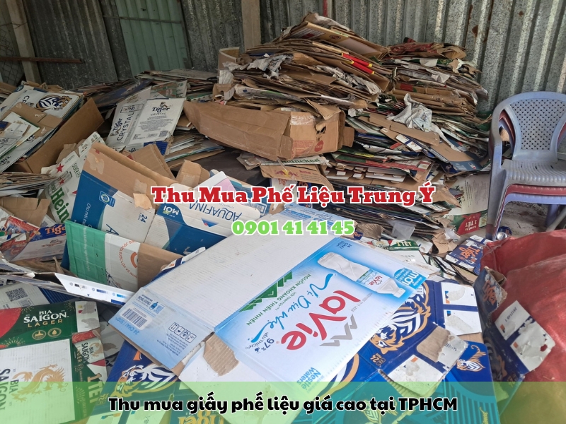 thu mua giay phe lieu gia cao tai tphcm