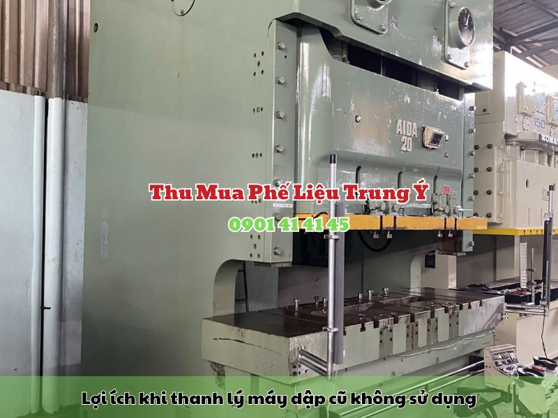 loi ich khi thanh ly may dap cu khong su dung