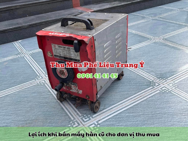 loi ich khi ban may han cu cho don vi thu mua