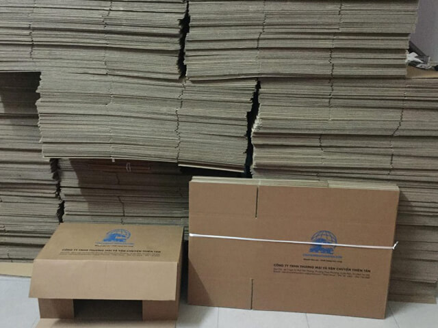 thu mua thùng carton cũ giá cao