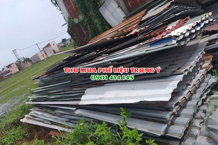 Thu mua tôn cũ nhanh chóng giá cao