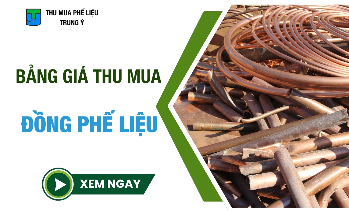 Dịch vụ thu mua đồng phế liệu hôm nay