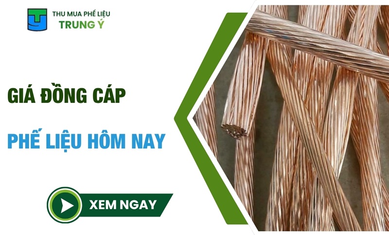 Giá đồng cáp điện phế liệu hôm nay bao nhiêu 1kg?