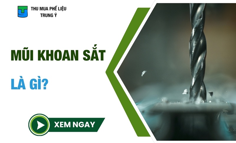 Mũi Khoan Sắt Là Gì? Các Loại Mũi Khoan Sắt Phổ Biến