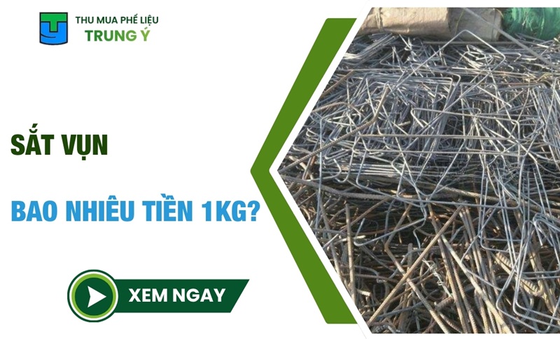 Sắt vụn bao nhiêu tiền 1kg? Bảng giá MỚI NHẤT 2026