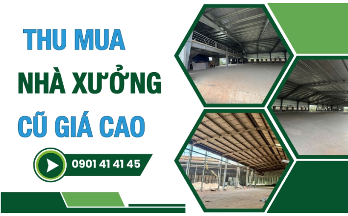 thu mua tháo dỡ nhà xưởng cũ - 0901414145