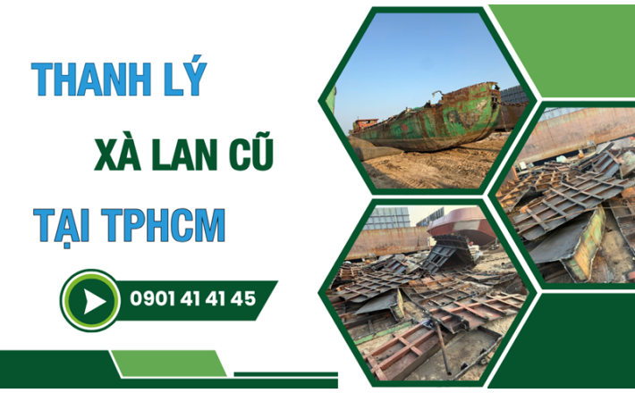 Thanh lý xà lan cũ